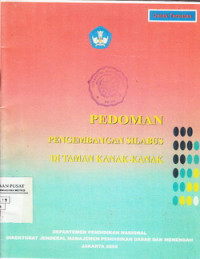 Pedoman Pengembangan Silabus Di Taman kanak-kanak