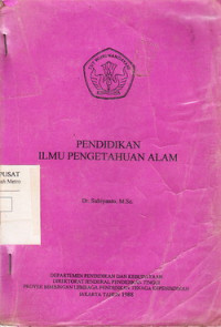 Pendidikan Ilmu Pengetahuan Alam