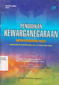 Pendidikan Kewarganegaraan