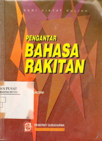 Pengantar Bahasa Rakitan