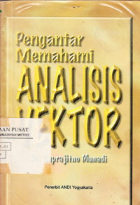 Pengantar Memahami Analisis Vektor