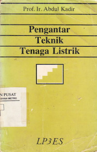 Pengantar Teknik Tenaga Listrik