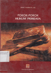 Pokok-Pokok Hukum Perdata