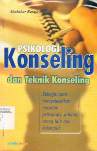 Psikologi Konseling Dan Teknik Konseling