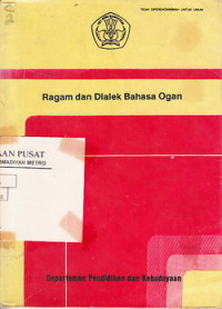 Image of RAGAM DAN DIALEK BAHASA OGAN