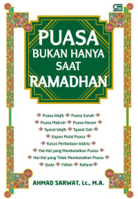 Puasa bukan hanya saat ramadhan