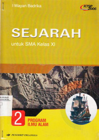 Sejarah Untuk SMA Jilid 2 Kelas XI Program Ilmu Alam