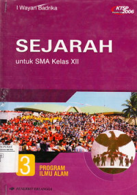 Sejarah Untuk SMA Kelas XII Program Ilmu Alam