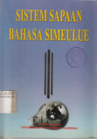 Sistem Sapaan Bahasa Simeulue