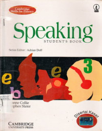 Speaking 3 : students book