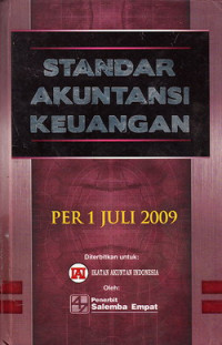 Standar Akuntansi Keuangan Jilid 1