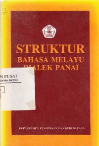 STRUKTUR BAHASA MELAYU PANAI