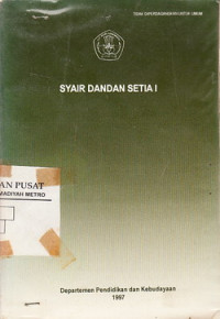 Syair dandan setia I