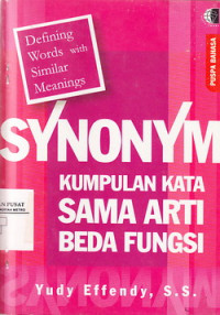 Synonim : Kumpulan Kata Sama Arti Beda Fungsi