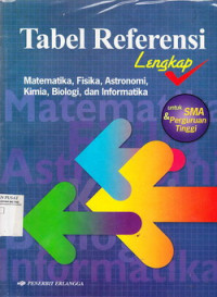 Image of Tabel Referensi lengkap