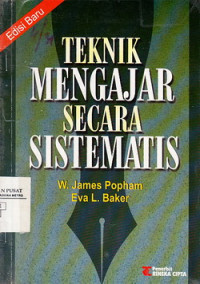 Teknik mengajar secara sistematis