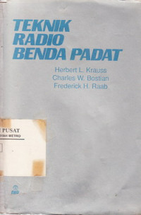 Teknik Radio Benda Padat