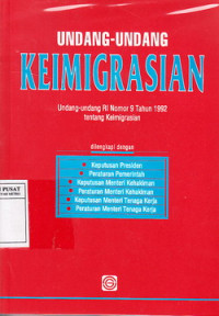 Undang-Undang Keimigrasian