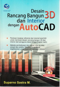 Desain rancang bangun 3D dan interior dengan AutoCAD