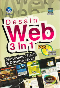 Desain web 3 in 1 photoshop, flas dan dreamweaver