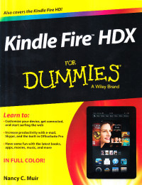 Kindle Fire HDX for dummies