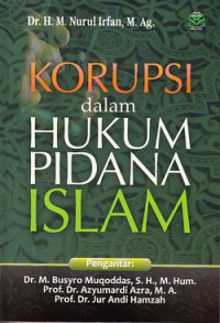 Korupsi dalam hukum pidana Islam