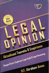 Legal opinion : aktualisasi teoritis dan empirisme