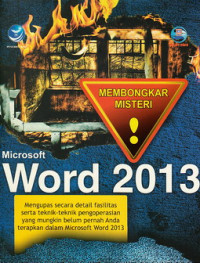 Membongkar misteri Microsoft Word 2013