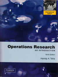 Operations research an introduction