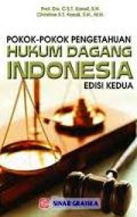 Pokok-pokok hukum dagang Indonesia