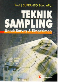 Teknik sampling : untuk survei dan eksperimen