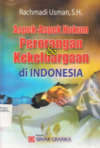 Aspek-aspek hukum perorangan dan kekeluargaan di Indonesia