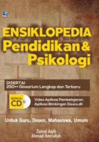 Ensiklopedia Pendidikan Dan Psikologi