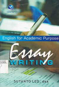 English For Academic purpose: essay Writing