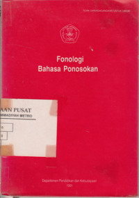 Fonoogi Bahasa Ponosokan
