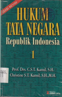 Hukum Tata Negara Republik Indonesia