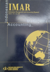 IMAR : Indonesian Management and Accounting Research