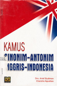 Kamus Sinonim-Antonim, Inggris-Indonesia
