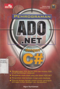 Pemograman ADO.NET Dengan C#