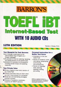 Barrons how To Prepare For The Toefl IBT Test Of English As A Foreign Language Internet Based Test